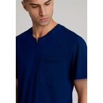 Flex Knit Scrub Top Navy 2Xl