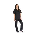 Signature Scrub Top Black 2Xs