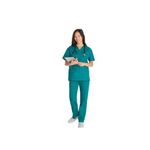 Signature Scrub Top Hunt Green S