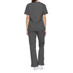 Signature Scrub Top Pewter L