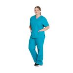 Signature Scrub Top Teal S