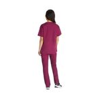 Signature Scrub Top Wine 3Xl