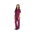 Signature Scrub Top Wine 3Xl