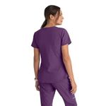 Breeze Womens Scrub Top Eggplant 4Xl