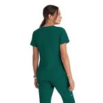 Breeze Womens Scrub Top Hunt Grn 5Xl