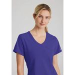 Reliance Womens Scrub Top Grape 2Xs