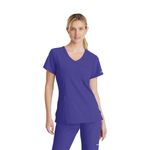 Reliance Womens Scrub Top Grape S