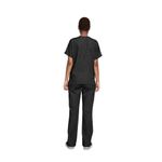 4700 Unisex Scrub Top Black M