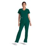4700 Unisex Scrub Top Carib Blue M