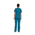 4700 Unisex Scrub Top Carib Blue M