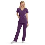 Breeze Womens Trs Reg Eggplant L