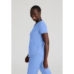 Serene Knit Scrub Top Ceil Xs