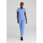Serene Knit Scrub Top Ceil Xl