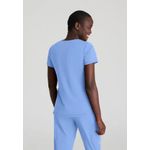 Serene Knit Scrub Top Ceil 2Xl