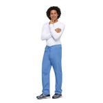 Drawstring Scrub Trs Ceil Blue M