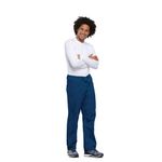 Drawstring Scrub Trs Navy Xs