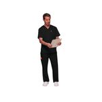 Revolution Scrub Top Black Xl