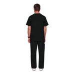 Revolution Scrub Top Black Xxs