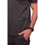 Revolution Scrub Top Pewter Xs