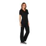 Revolution Mock Wrap Top Black 2Xl