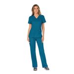 Revolution Mock Wrap Top Carblu Xs