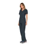 Revolution Mock Wrap Top Pewter L