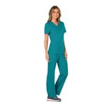 Revolution Mock Wrap Top Teal Xs