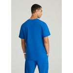 Flex Knit Scrub Top Royal Blue 2Xl