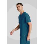 Flex Knit Scrub Top Bah Blue 3Xl