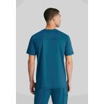 Flex Knit Scrub Top Bah Blue 3Xl