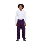 Drawstring Scrub Trs Eggplant Xs