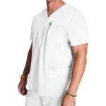 Revolution Scrub Top White M