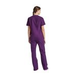 Signature Scrub Top Eggplant 2Xl