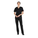 Signature Scrub Top Black L