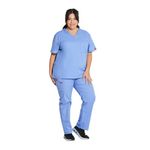 Signature Scrub Top Ceil Xl