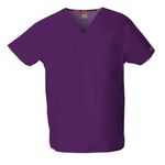 Signature Scrub Top Eggplant 2Xs