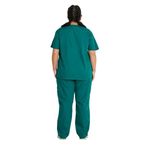 Signature Scrub Top Hunt Grn L