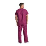 Signature Scrub Top Wine 3Xl