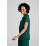 One Flux Scrub Top Hunt Grn Xs