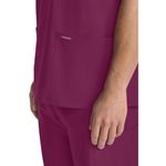 Originals Ultra Scrub Top Wine Xs