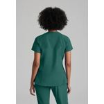 One Racer Scrub Top Hunt Grn 2Xl