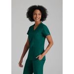 One Racer Scrub Top Hunt Grn 4Xl