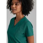 One Racer Scrub Top Hunt Grn 4Xl