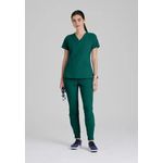 One Pulse Scrub Top Hunt Grn 4Xl