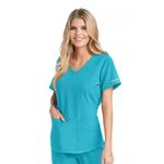 Breeze Womens Scrub Top Tur L