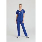 Reliance Womens Scrub Top Glxblu L