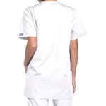 Prof V-Neck Scrub Top White M