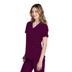 Originals Ultra Vneck Top Wine 2Xs