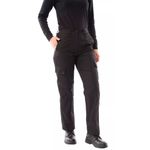 Ladies Cargo Trousers Reg Black 18