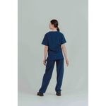 Eco Stretch Scrub Top Navy Xl
